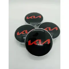 GENERICO - Tapa centro de Llantas de autos 56mm kia logo nuevo
