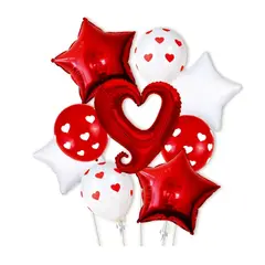 GENERICO - Set De Globos Para Helio Con 9 Globos 12 Unid
