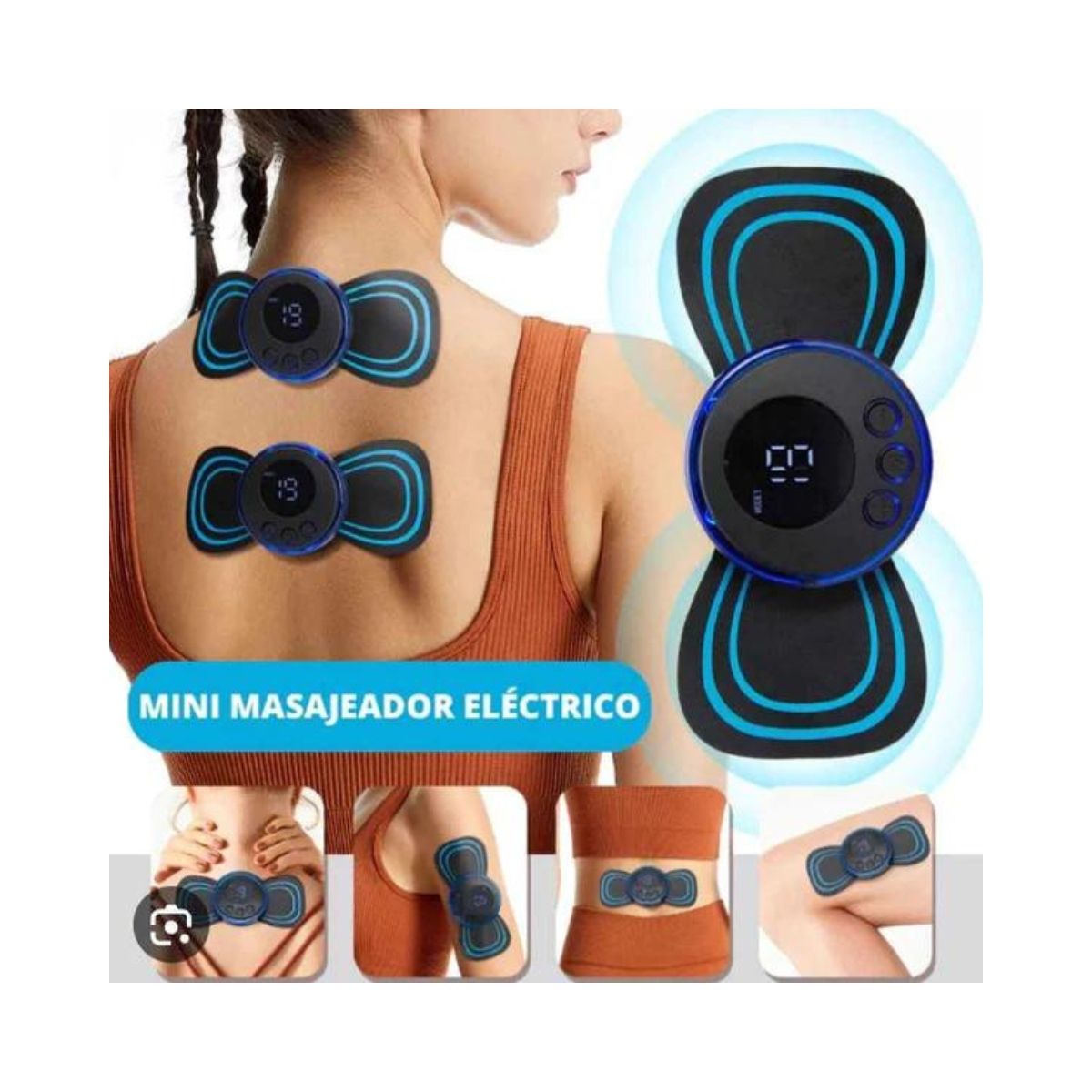 GENERICO - Masajeador Estimulador Muscular Compacto