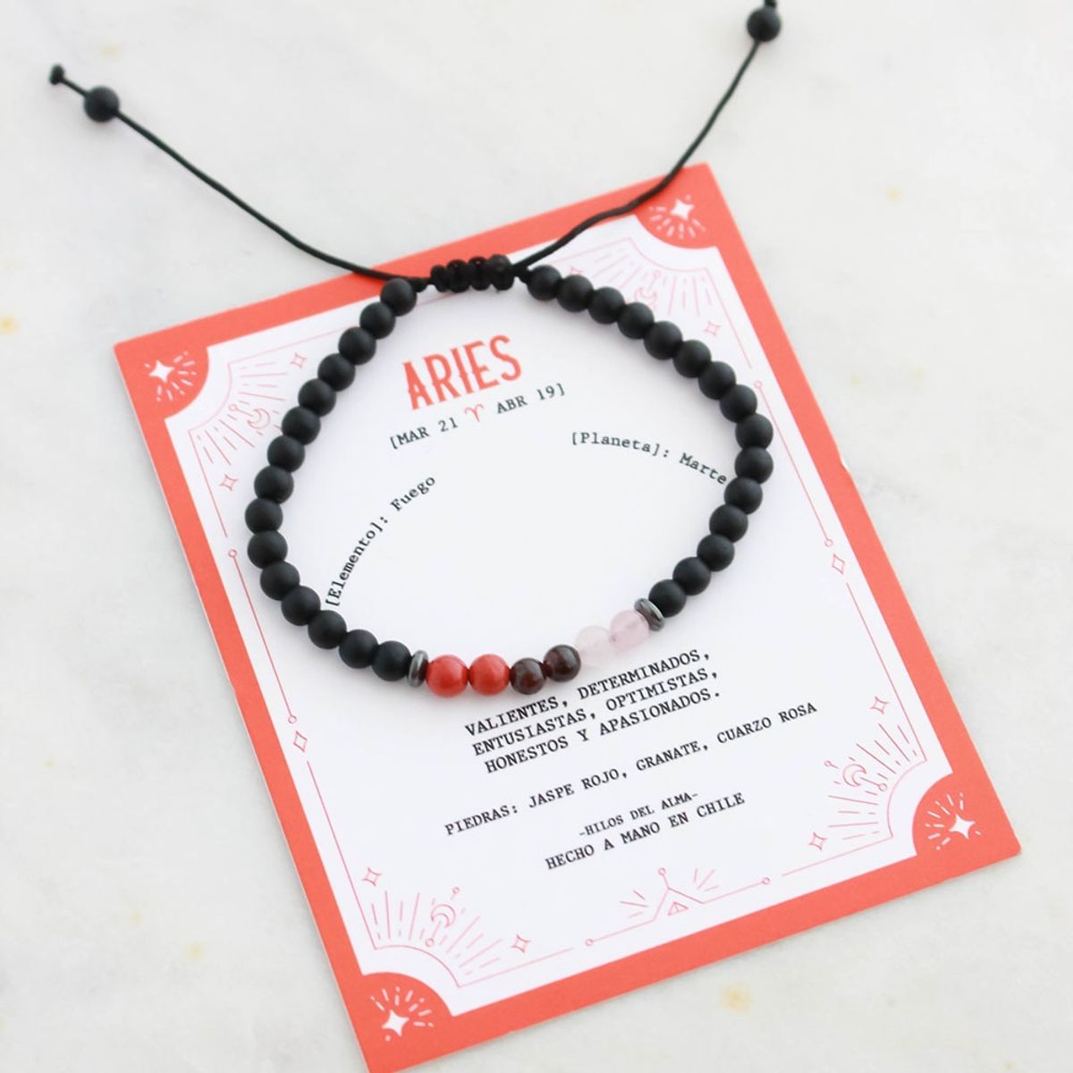 GENERICO - Pulsera del signo aries