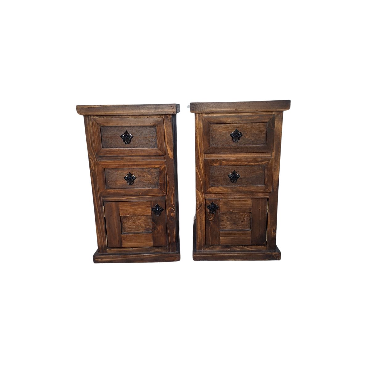 CASAHOGGAR - Velador Rustico Pack Chocolate Consenza