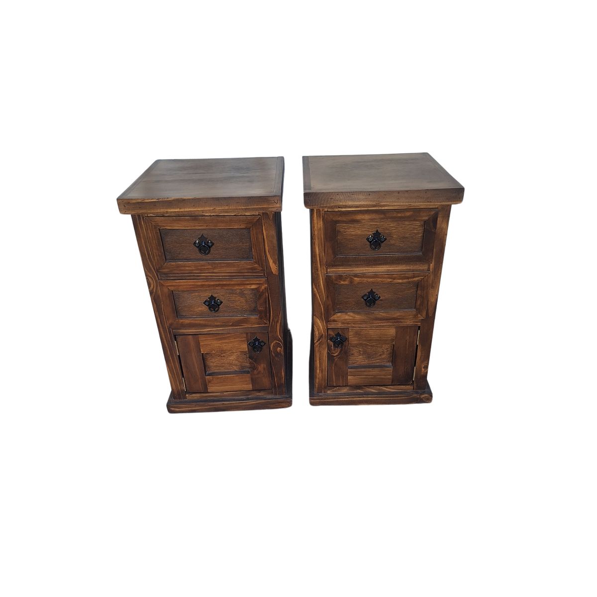 CASAHOGGAR - Velador Rustico Pack Chocolate Consenza