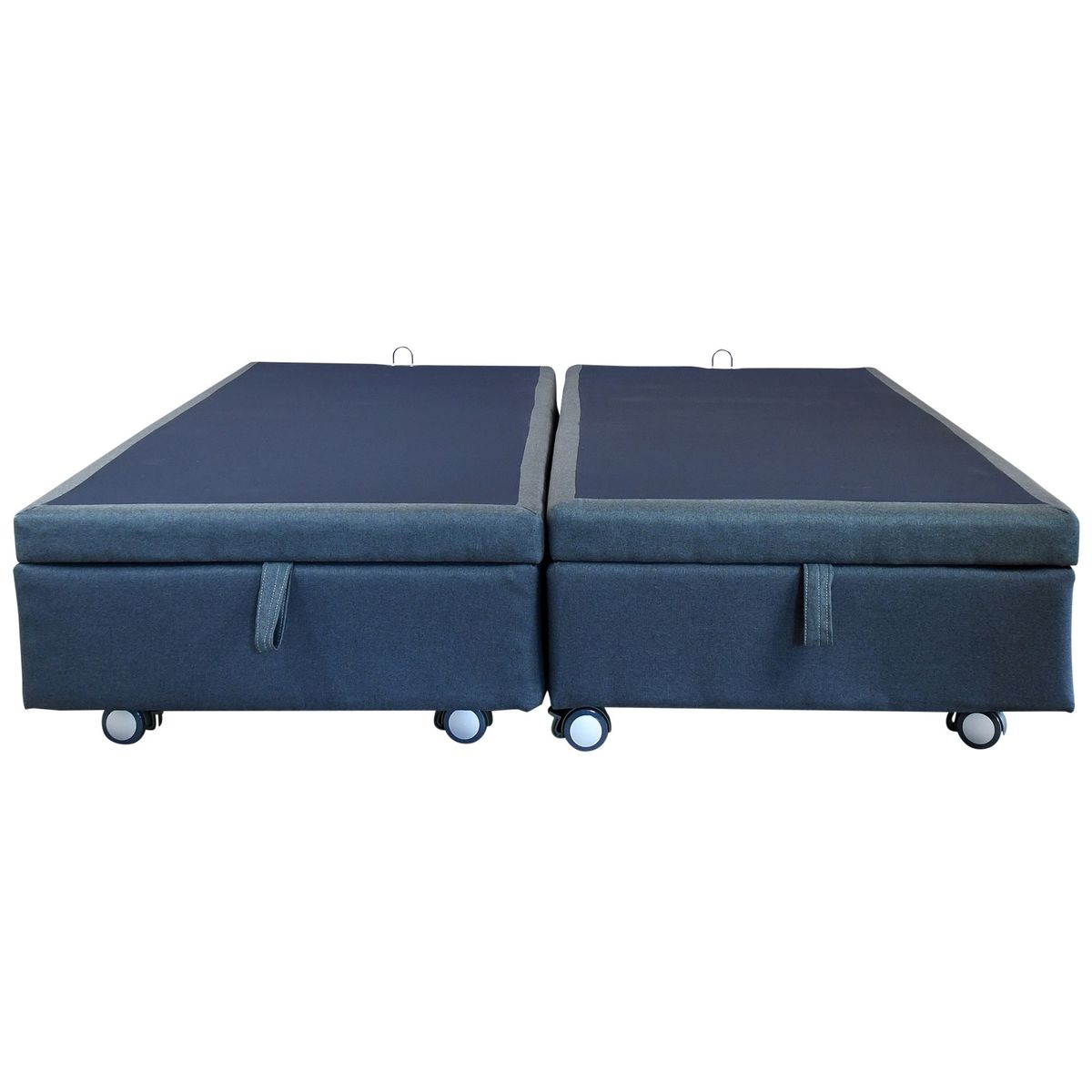 BLOCCARE - Base De Cama Baul 2 Plazas Div. Largo 190 cm con rueda Logo