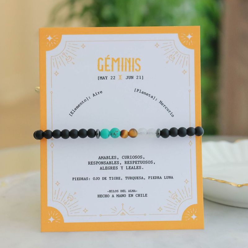 GENERICO - Pulsera del signo Géminis