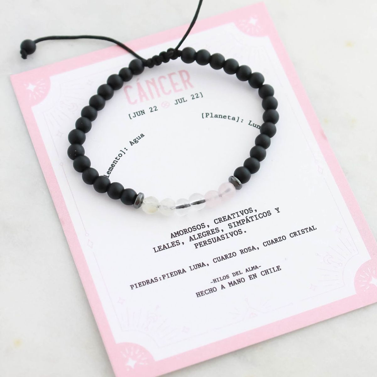 GENERICO - Pulsera del signo Cáncer