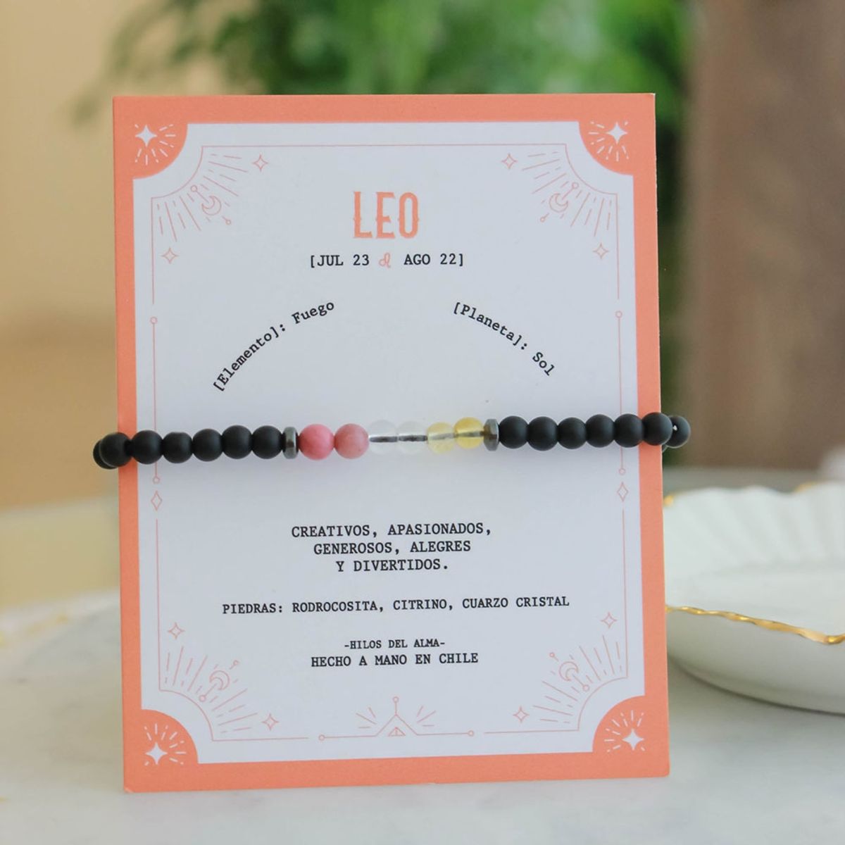 GENERICO - Pulsera del signo Leo