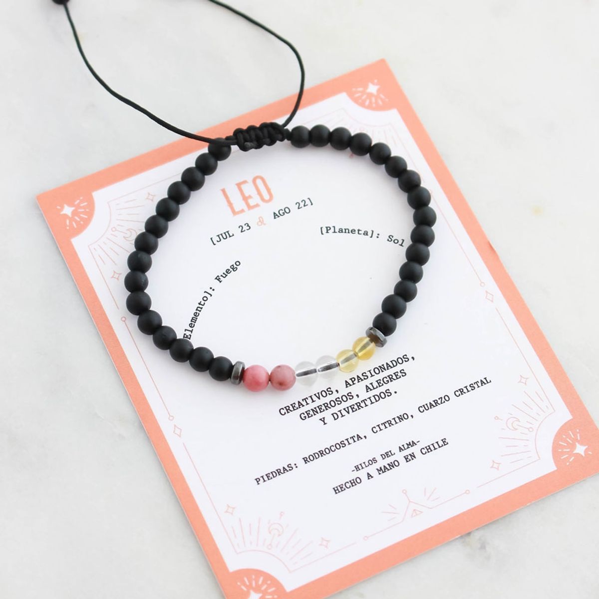 GENERICO - Pulsera del signo Leo