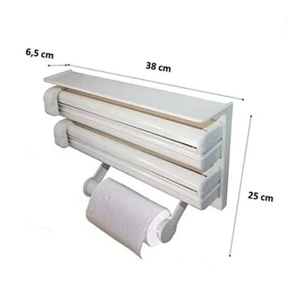 GENERICO - Dispensador de Papel de Cocina 3 en 1