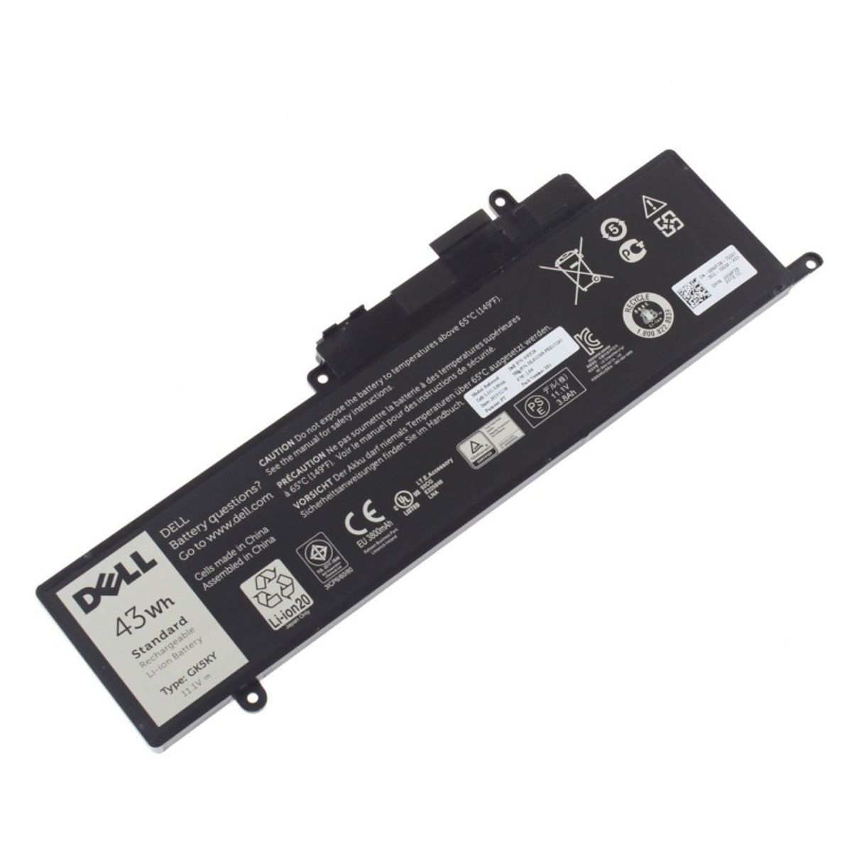 DELL - BATERIA DELL INSPIRON 13 7347 3 CELDAS ORIG GK5KY