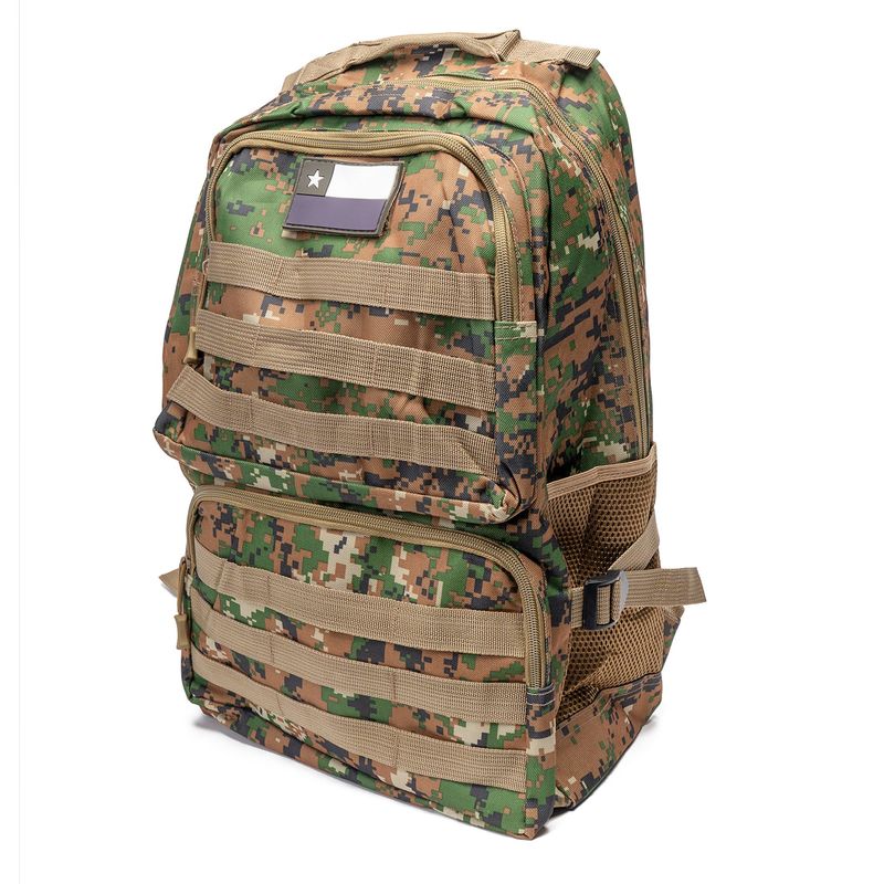 CHINITOWN - Mochila Táctica Verde Militar Chinitown