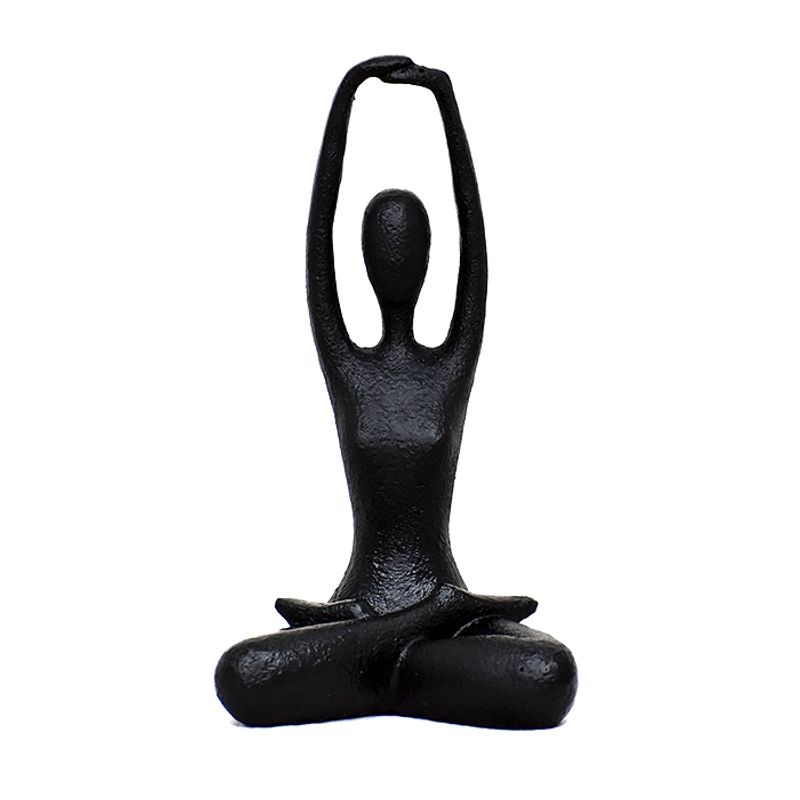 GENERICO - Figura Yoga Space (15 x 12 x 26 cm)