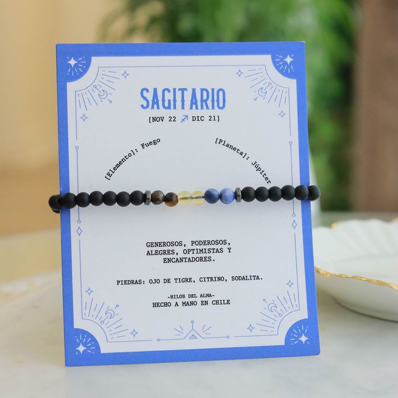 GENERICO - Pulsera del signo Sagitario