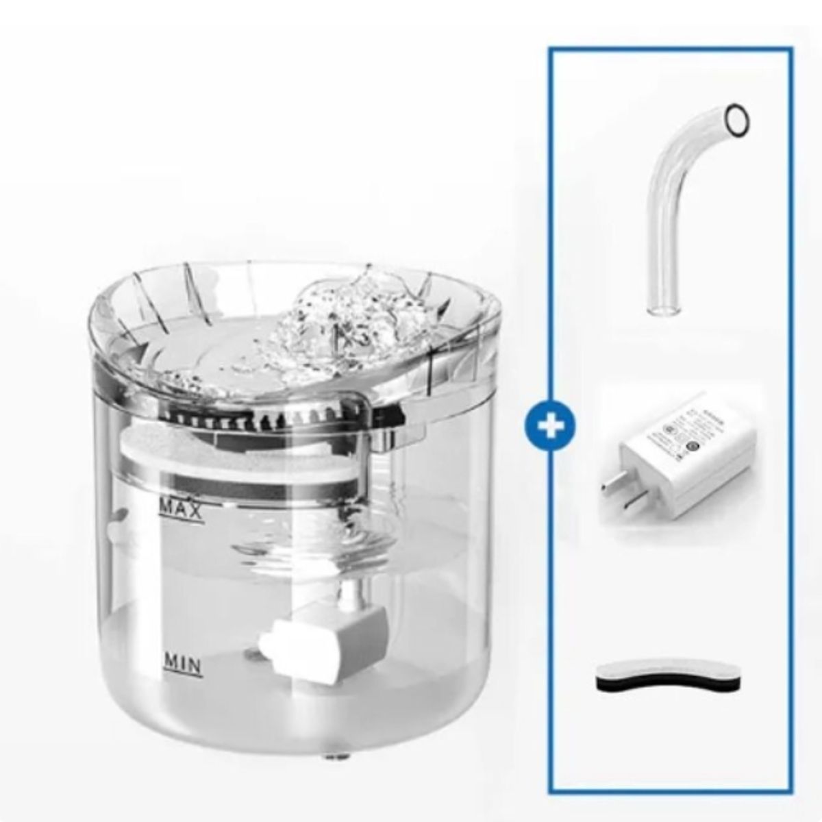 GENERICO - Fuente De Agua Para Gatos Dispensador De Agua Para Perros