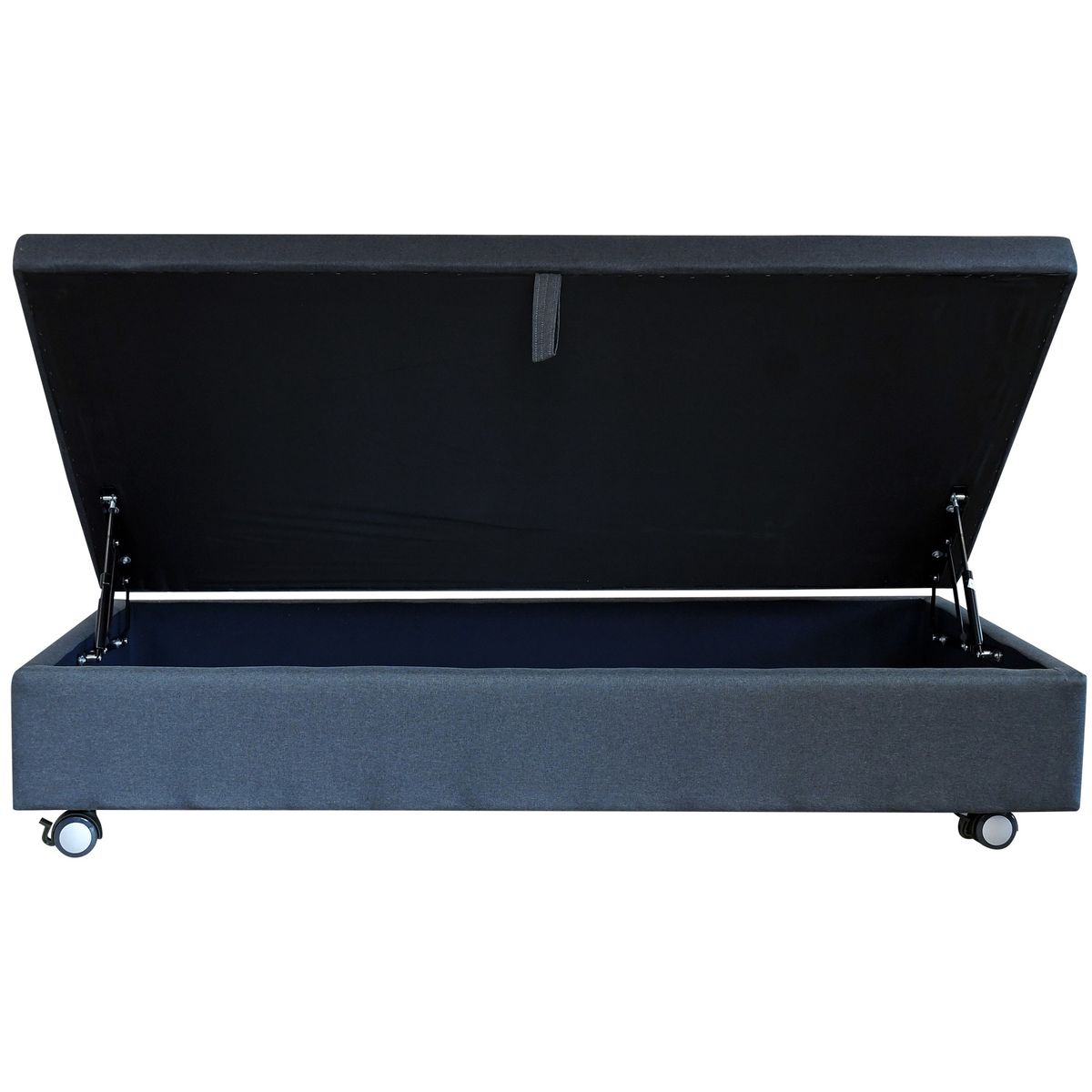 BLOCCARE - Base De Cama Baul 1 Plaza Largo 190 cm con rueda Logo