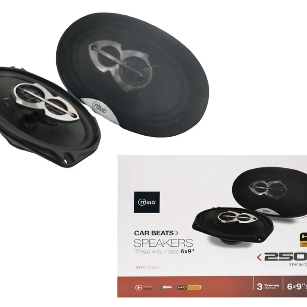 MICROLAB - PARLANTE 6X9  3 VIAS COAXIAL MICROLAB