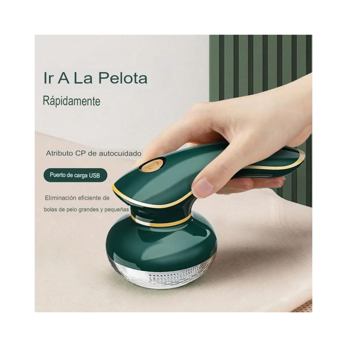 GENERICO - Removedor de pelusas eléctrico recargable