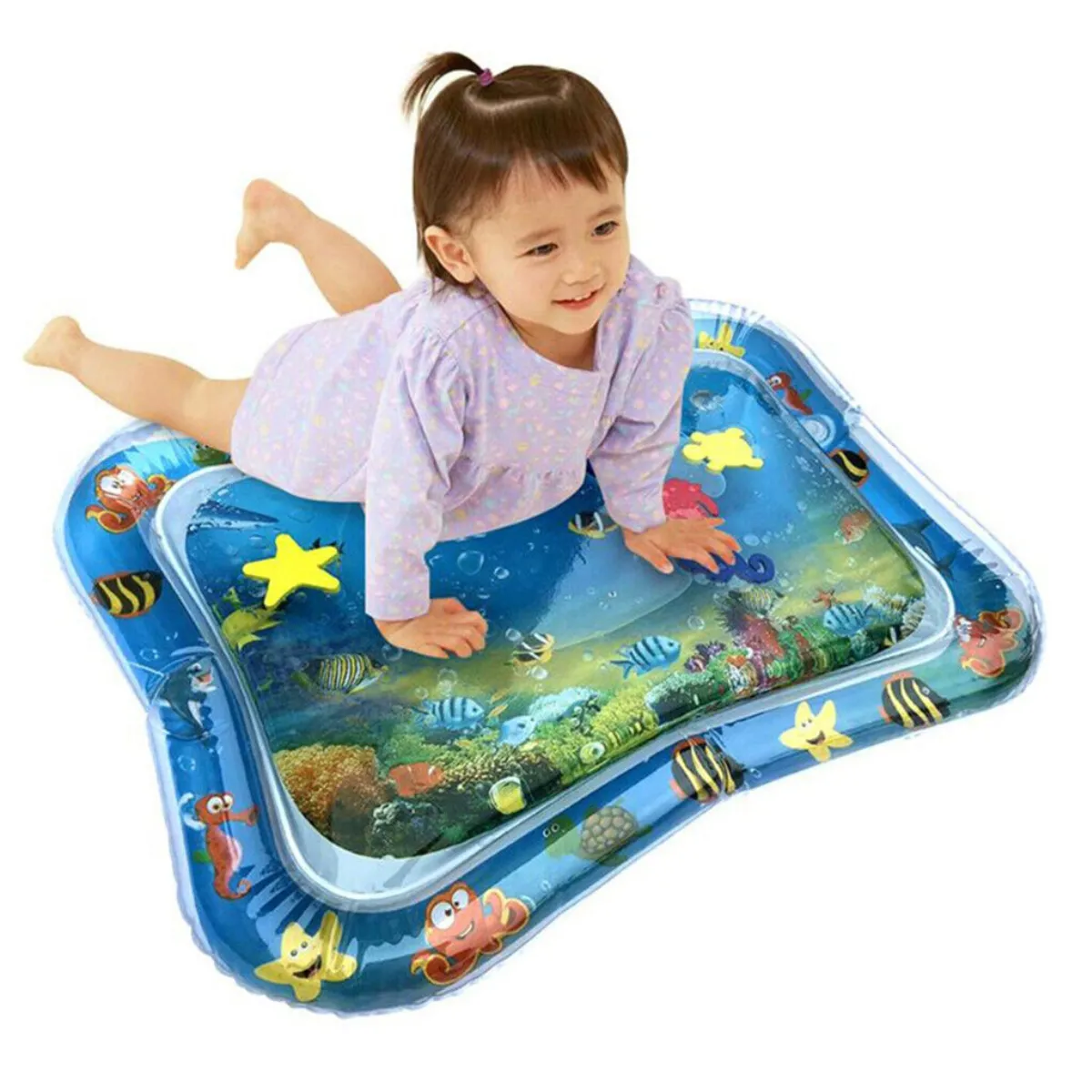 GENERICO - Alfombra de agua sensorial de Juego Inflable