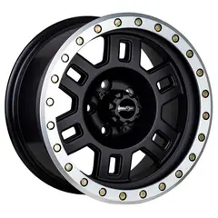 GENERICO - Llantas aro 16X8 5X1143 ET0 VISION NEGRO SET 4