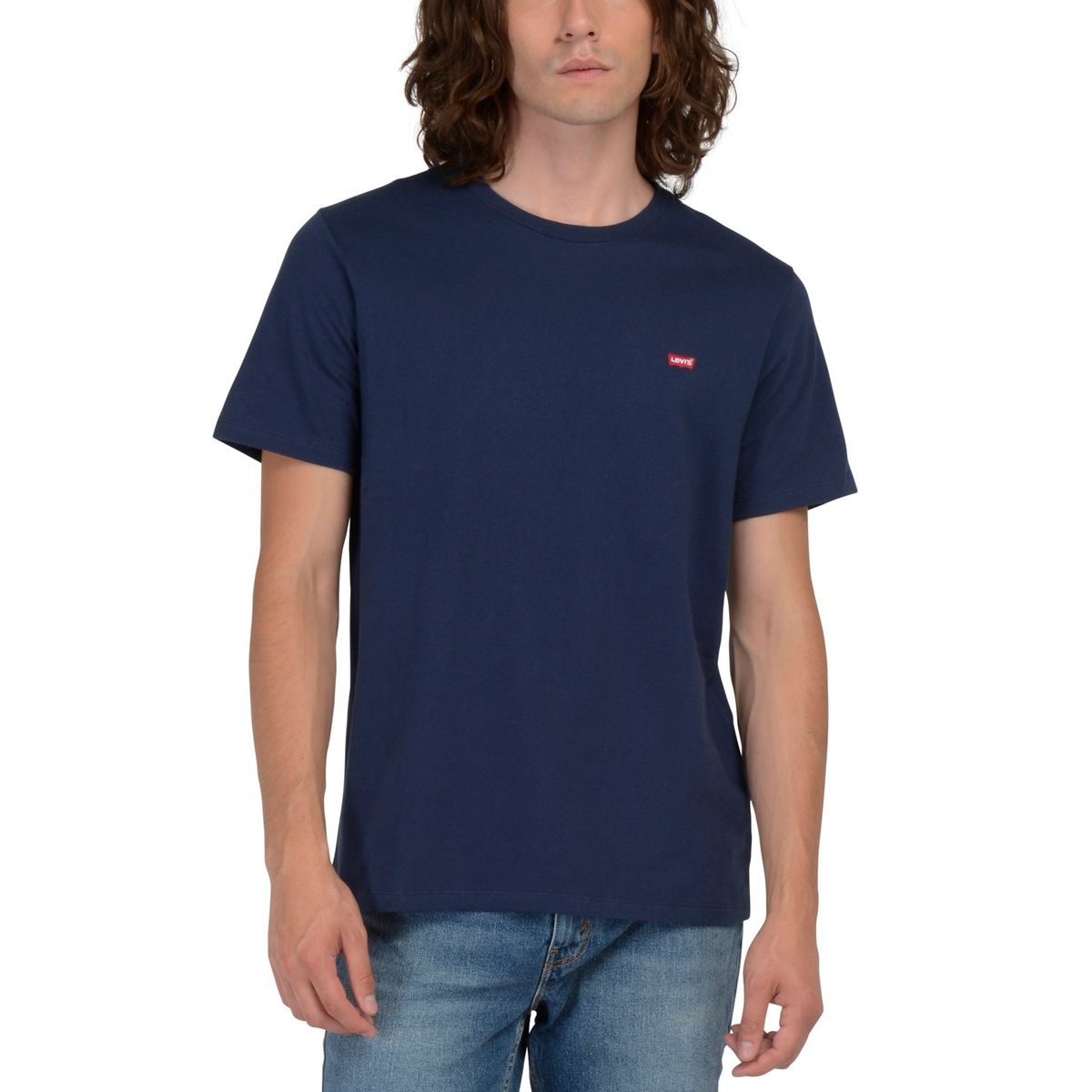 LEVIS - Polera Hombre Regular Fit Mini Logo Azul Levis