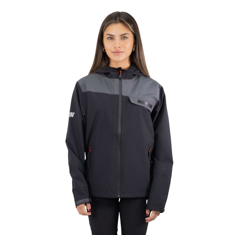 HARDWORK - Hardshell HW Norway Negro Mujer
