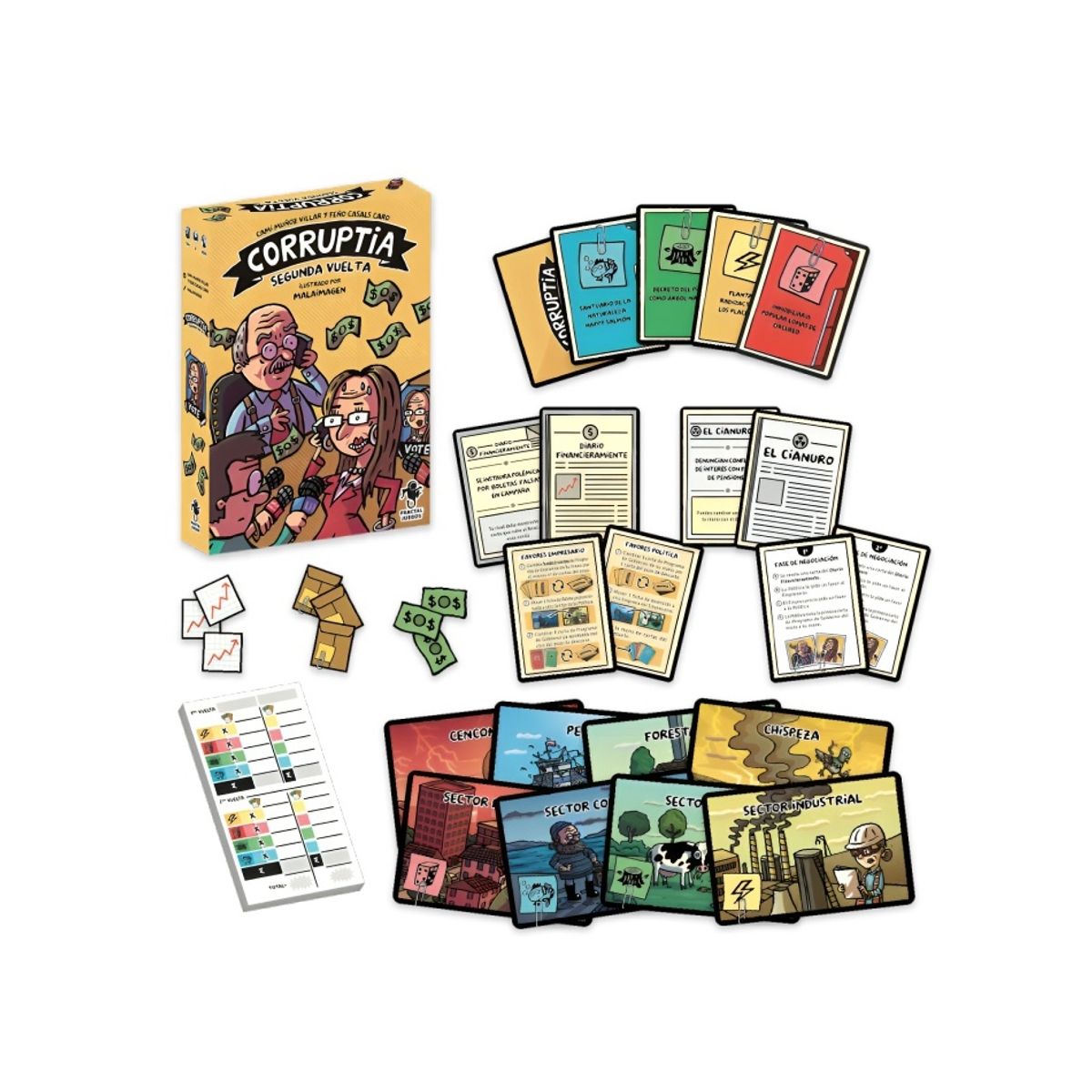 TOP10BOOKS - JUEGO Corruptia: Segunda Vuelta