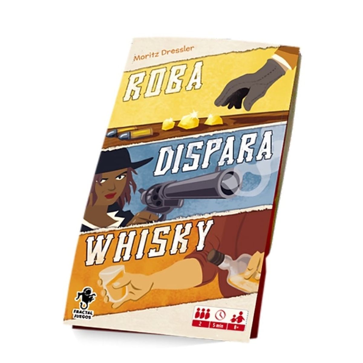 TOP10BOOKS - JUEGO Roba, Dispara, Whisky (formato Mini)
