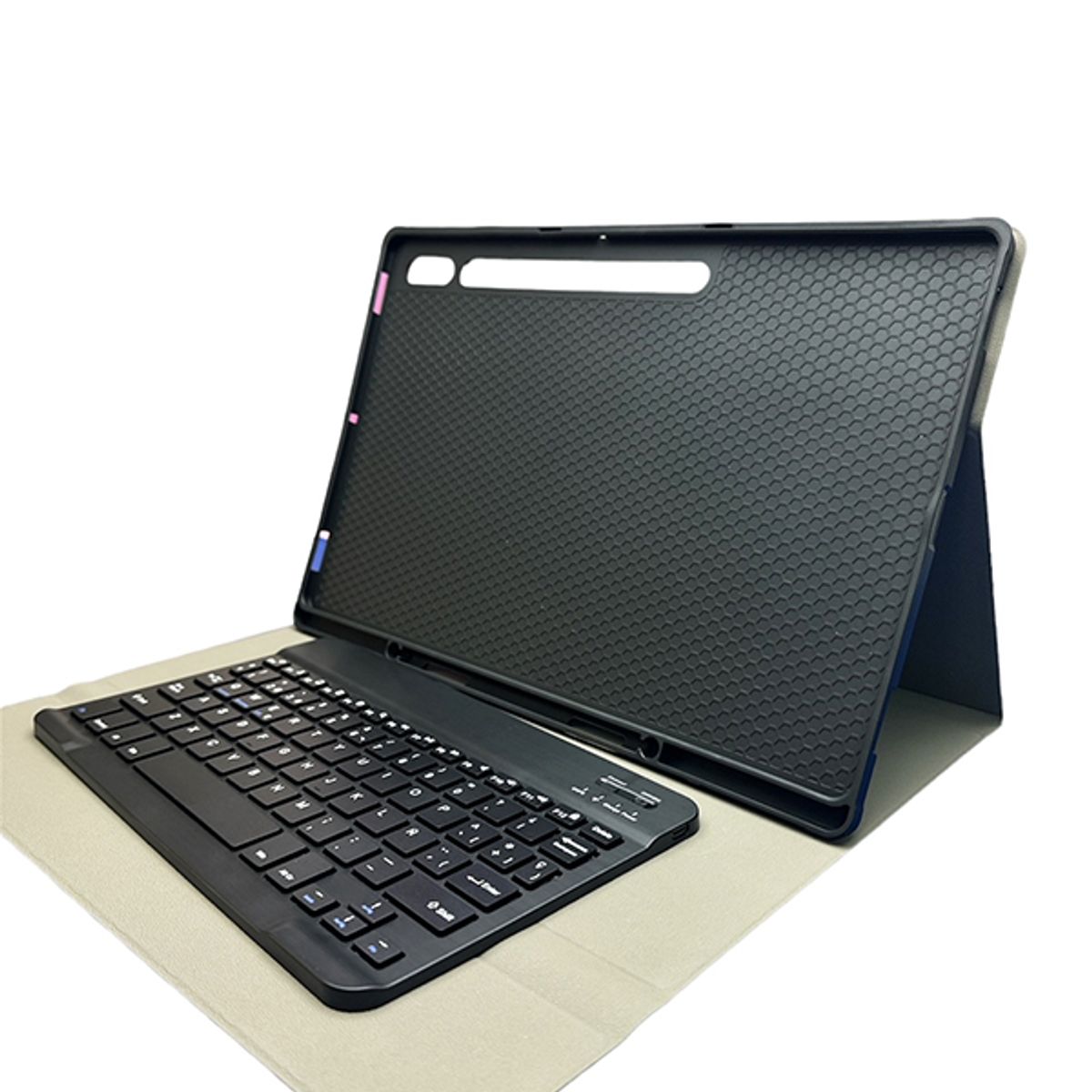 JOIGO - Funda Con Teclado Con Ñ Para Samsung Galaxy Tab S8 Ultra Bk