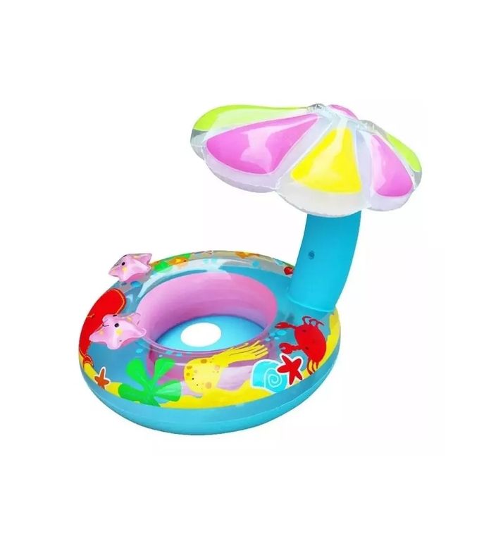Flotador Sombrilla Playa Piscina Bebe Verano