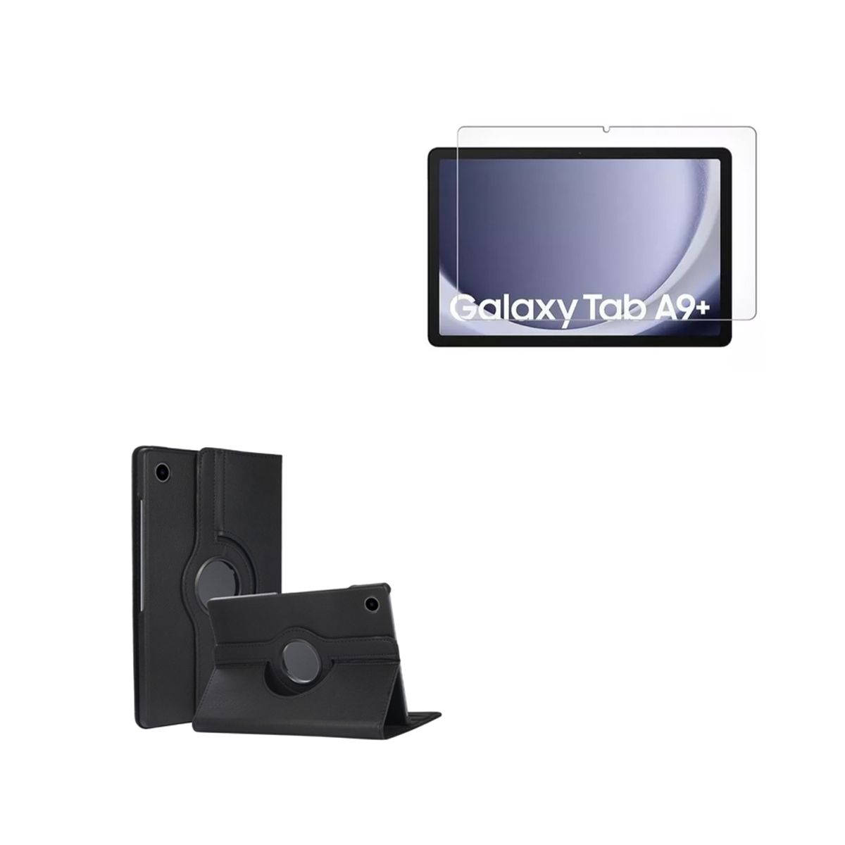 JOIGO - Carcasa Lamina Vidrio Para Samsung A9+ Plus X210/215 Negro