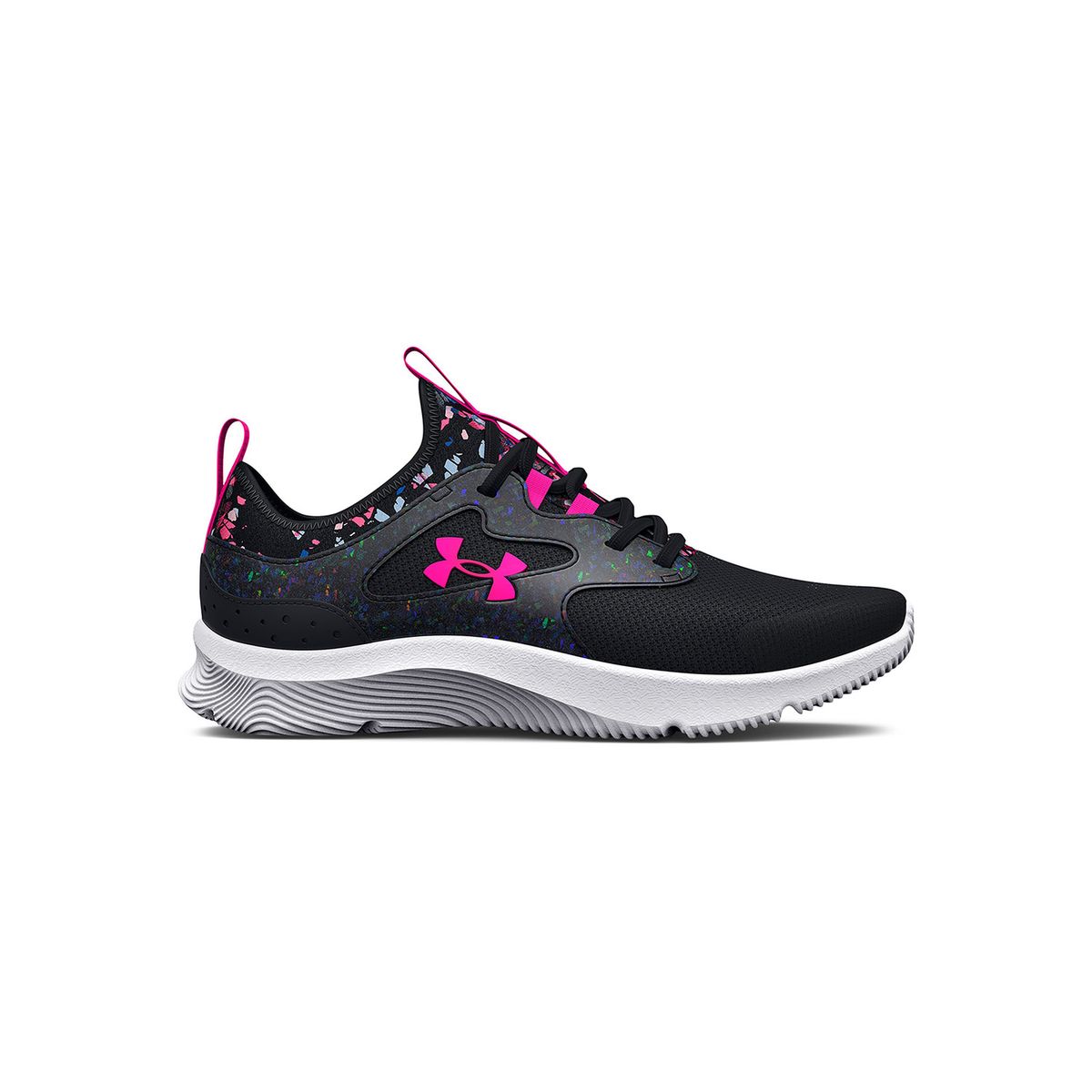UNDER ARMOUR - Zapatilla Gps Infnty 2 Prnt Al Negro Niña UNDER ARMOUR