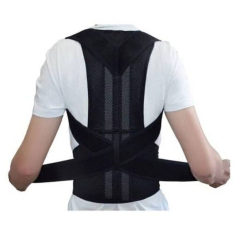 GENERICO - Corrector de Postura Soporte Lumbar - Magnetoterapia - Tallas S