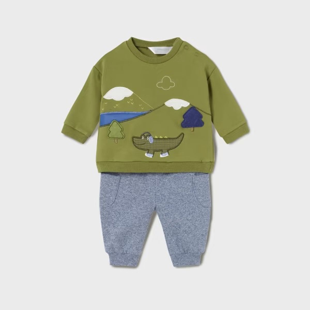 MAYORAL - Conjunto 2piezas Better Cotton recién nacido