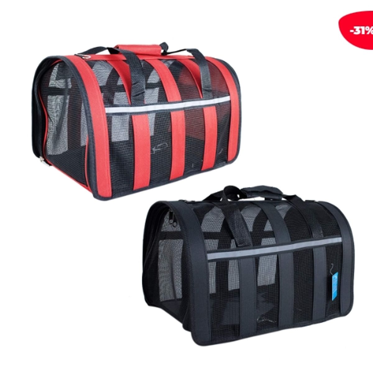 GENERICO - Bolso Portatil Para Mascota De Malla 42X26X27CM