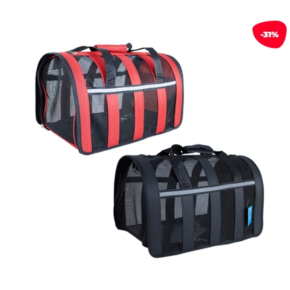 GENERICO - Bolso Portatil Para Mascota De Malla 42X26X27CM