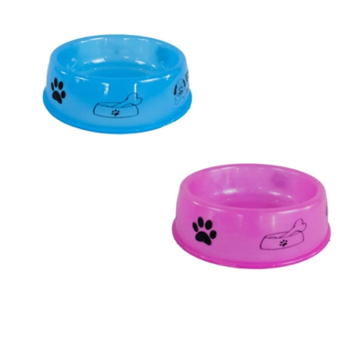 GENERICO - Comedero Plastico Para Mascota 24X7CM