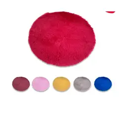 GENERICO - Alfombra Plush Felpa Color Liso 100X100CM