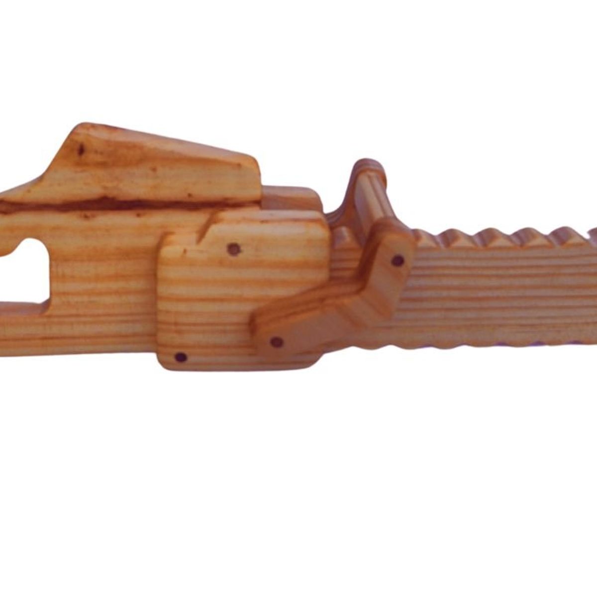 GENERICO - Juguete Roles  Montessori Motosierra Madera