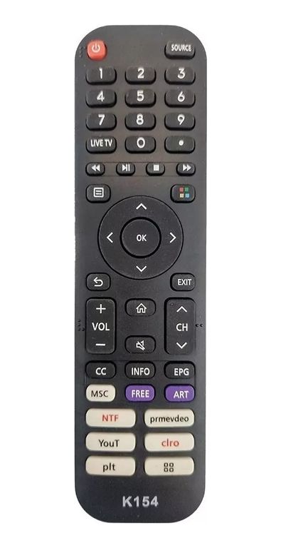 GENERICO Control Remoto Para Master G Smart Tv Mgv32 Mgv40 Hisense