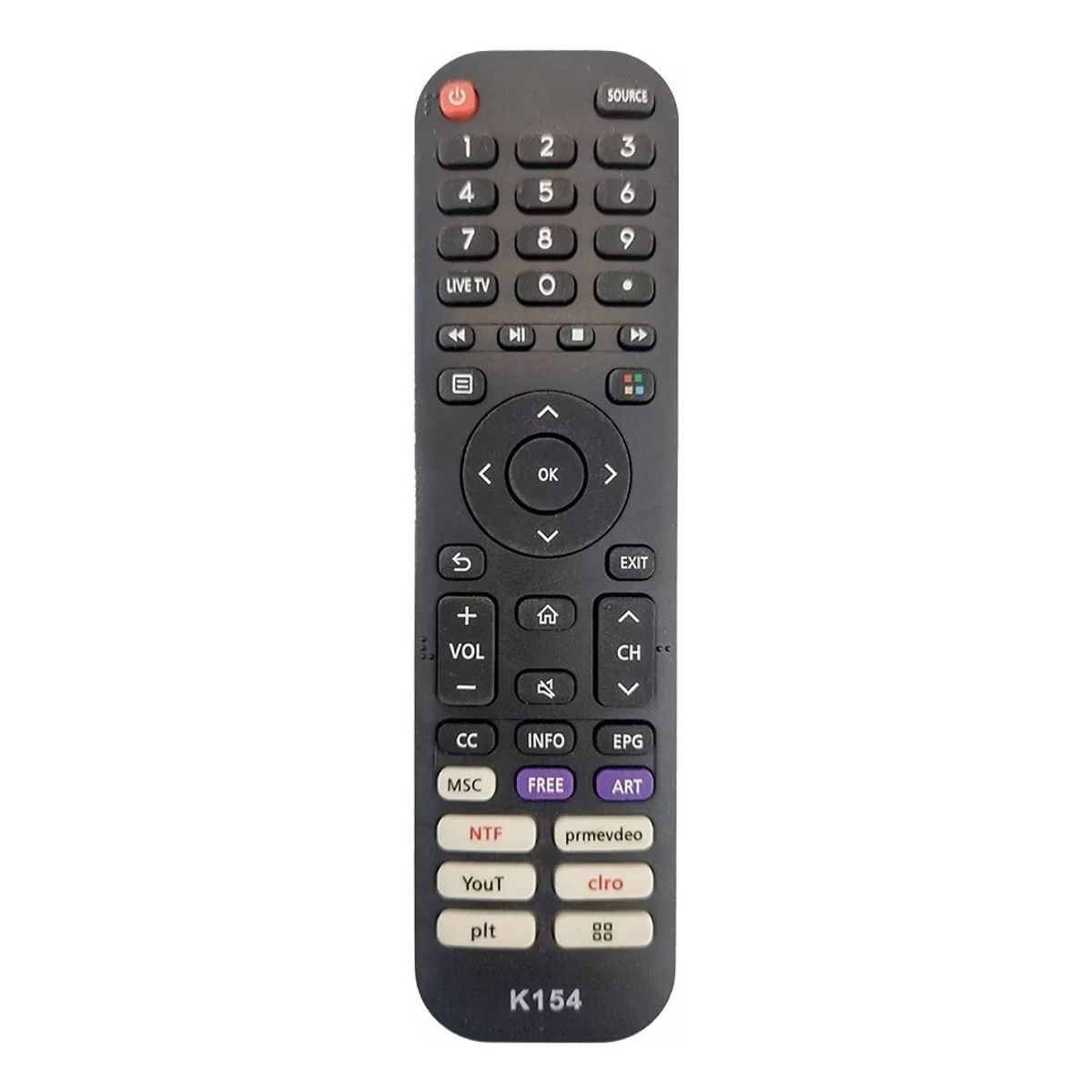GENERICO - Control Remoto Para Master G Smart Tv Mgv32 Mgv40 Hisense
