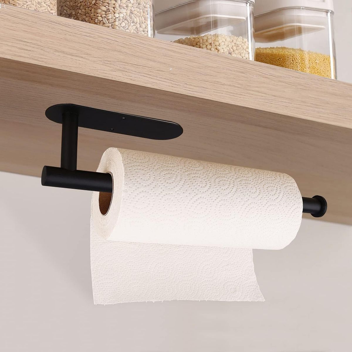COREJOY - Papel Higiénico Acero Inoxidable Negro