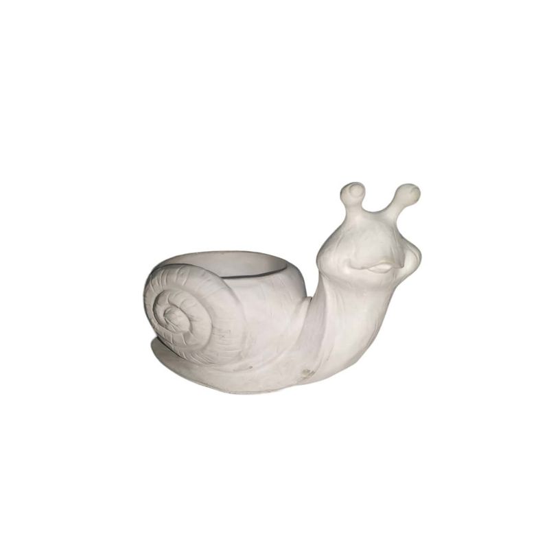 GENERICO - Figuras De Yeso Diseño Caracol Adorno Hogar Escritorio