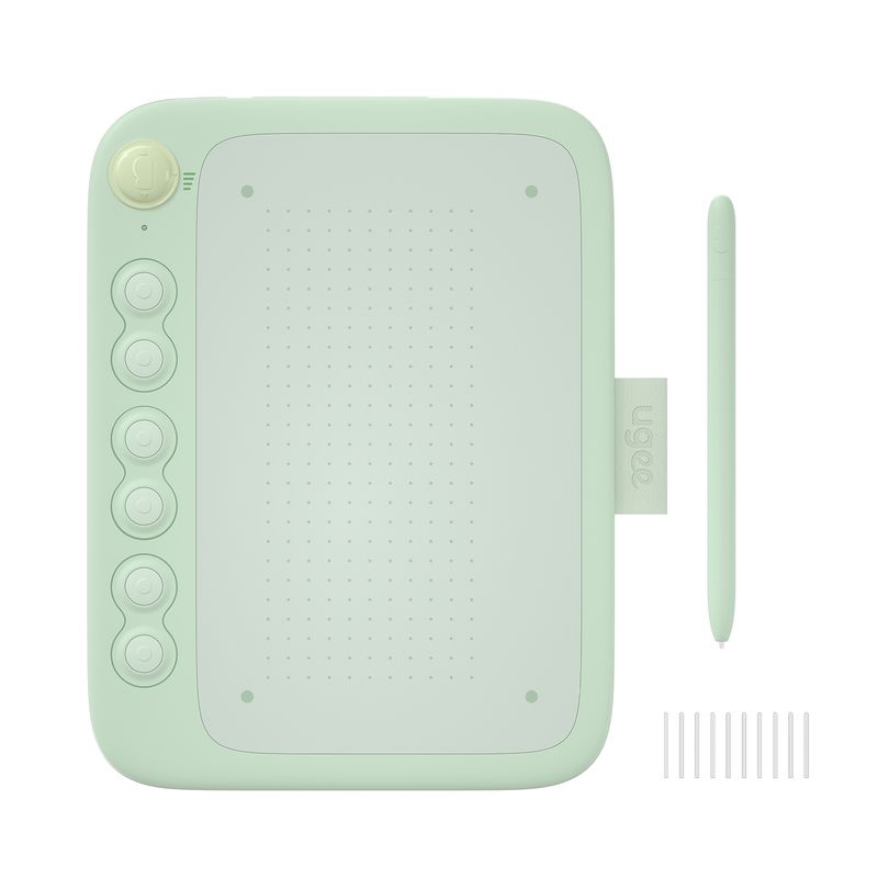 UGEE - UGEE Q6 Tableta Digitalizada Gráfica Teléfono Android Verde