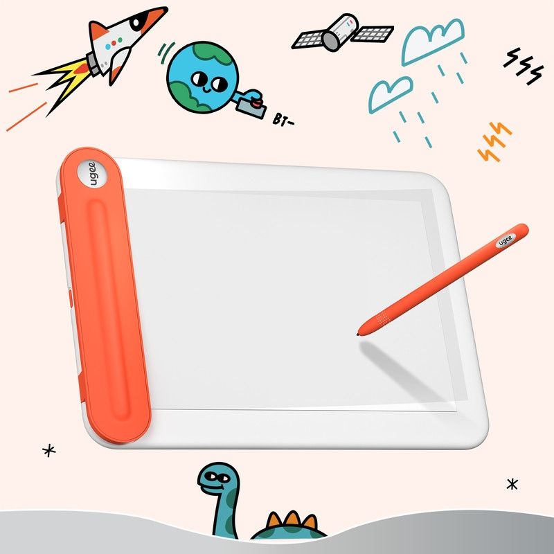 UGEE - Tableta Gráfica Bluetooth ugee Q8W 8.5 x 6 Inch Android