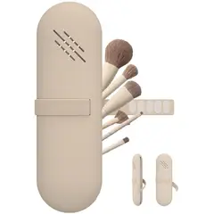 COREJOY - Brochas maquillaje bolsa de viaje almacenamiento maquillaje