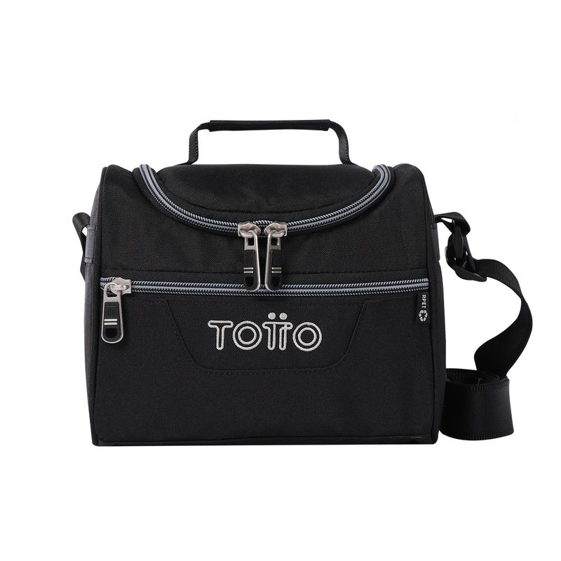 TOTTO - Lonchera Bolso Termica Escolar Totto Pizarra RPET Negro