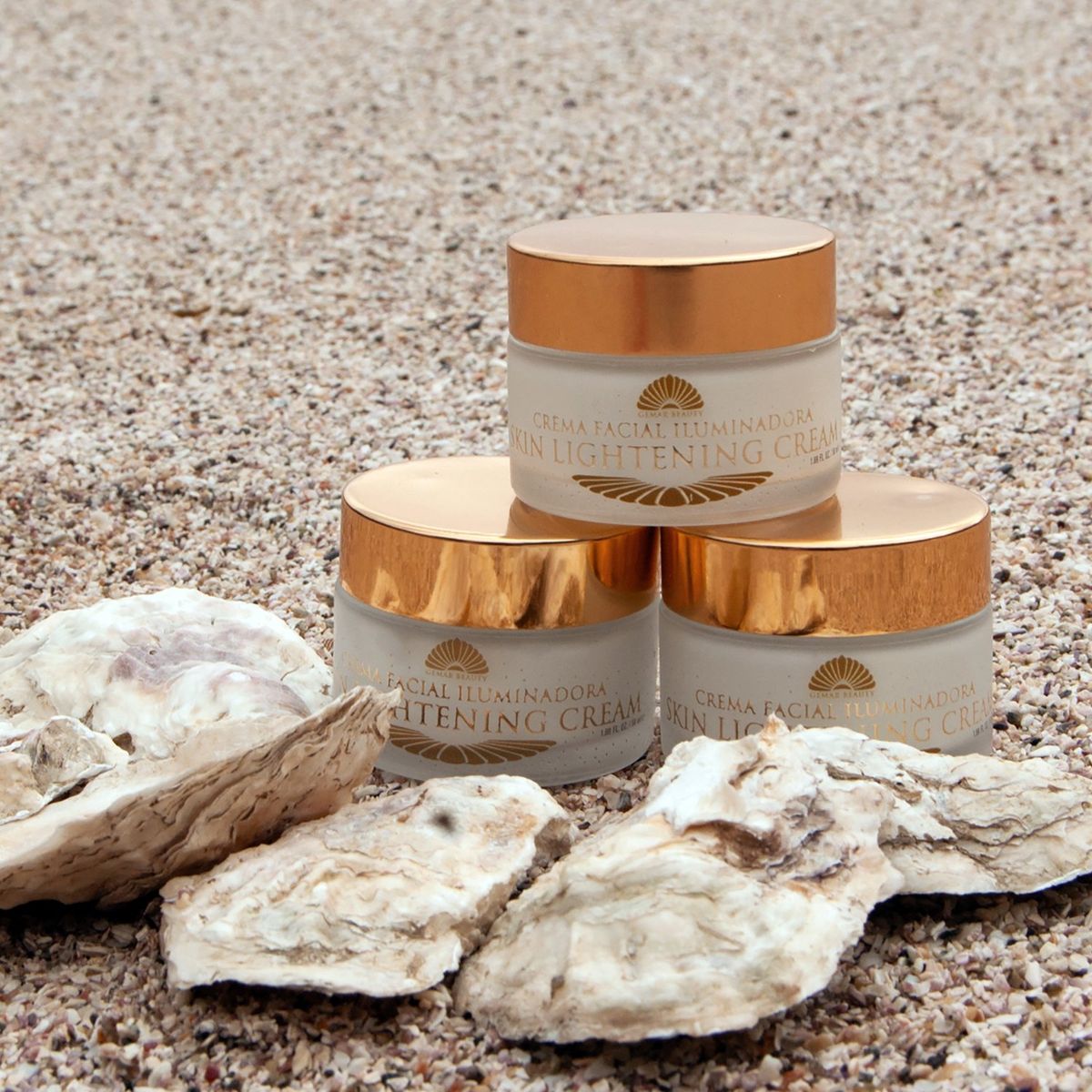 GENERICO - Crema Facial Iluminadora De Nácar De Ostras 50 ml - Gemar Beauty..-