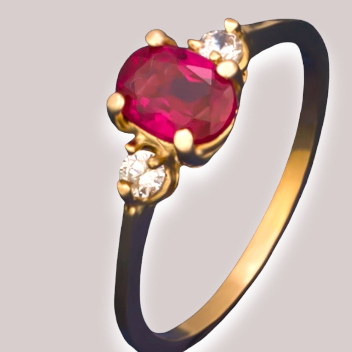 GENERICO - Anillo juvenil con piedra