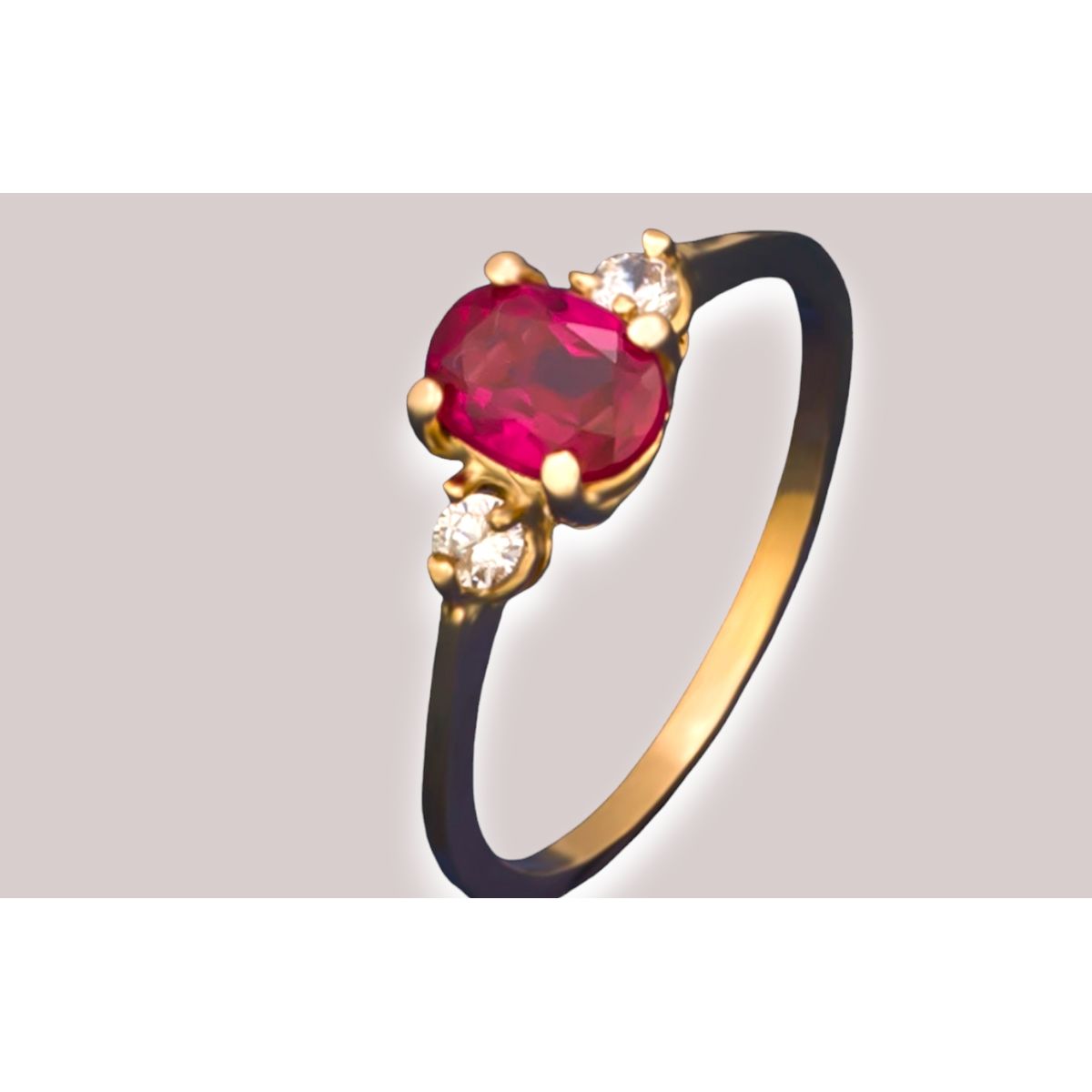 GENERICO - Anillo juvenil con piedra