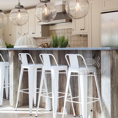 Imagen 2 del producto Taburete Tolix 77cm Blanco