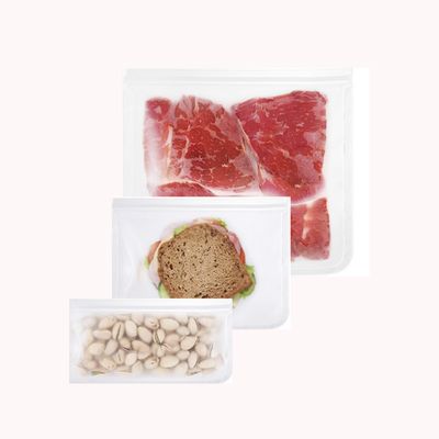 Imagen 2 del producto Pack De 3 Bolsas Herméticas De Silicona Para Alimentos